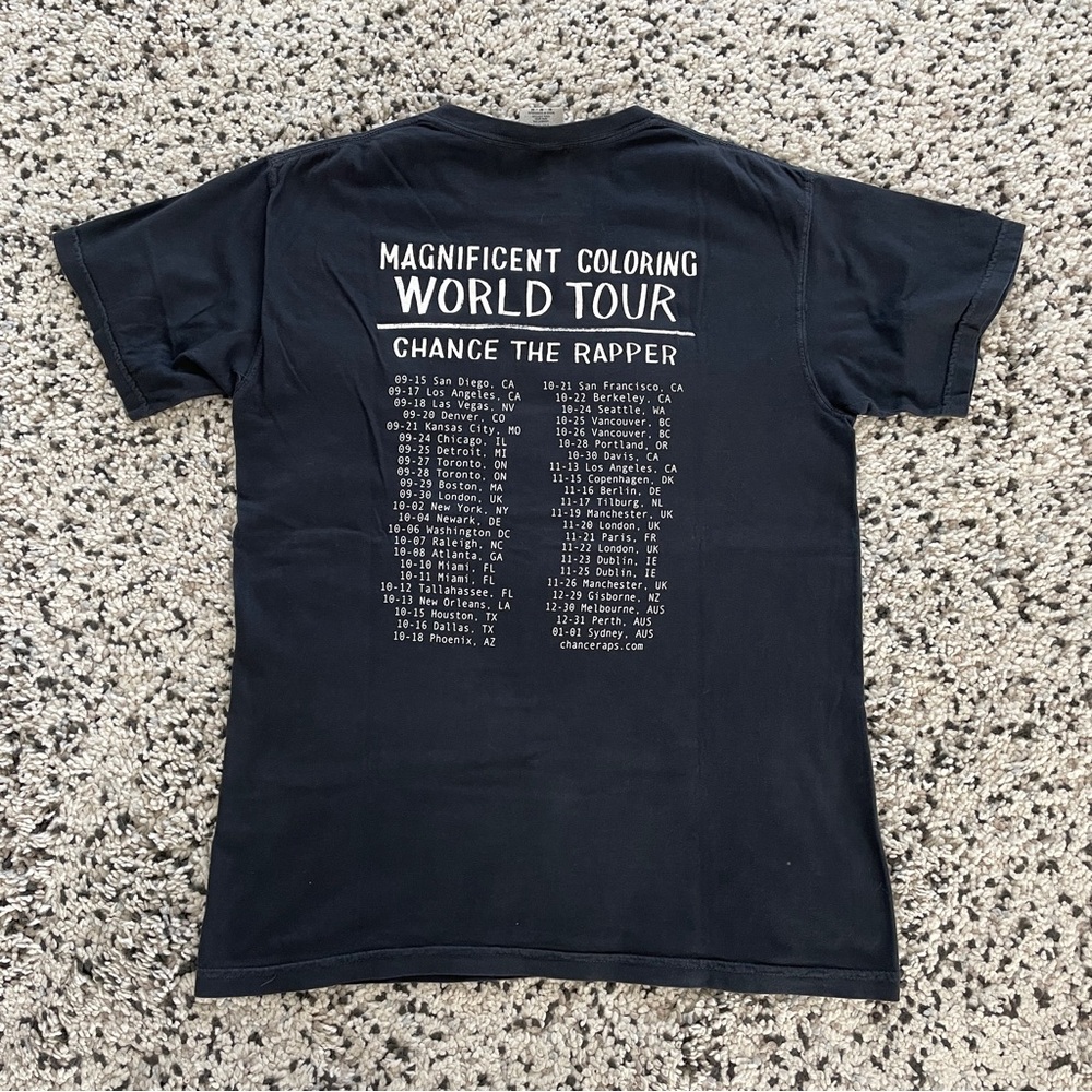 Chance The Rapper Tour T-Shirt - Picture 2 of 2
